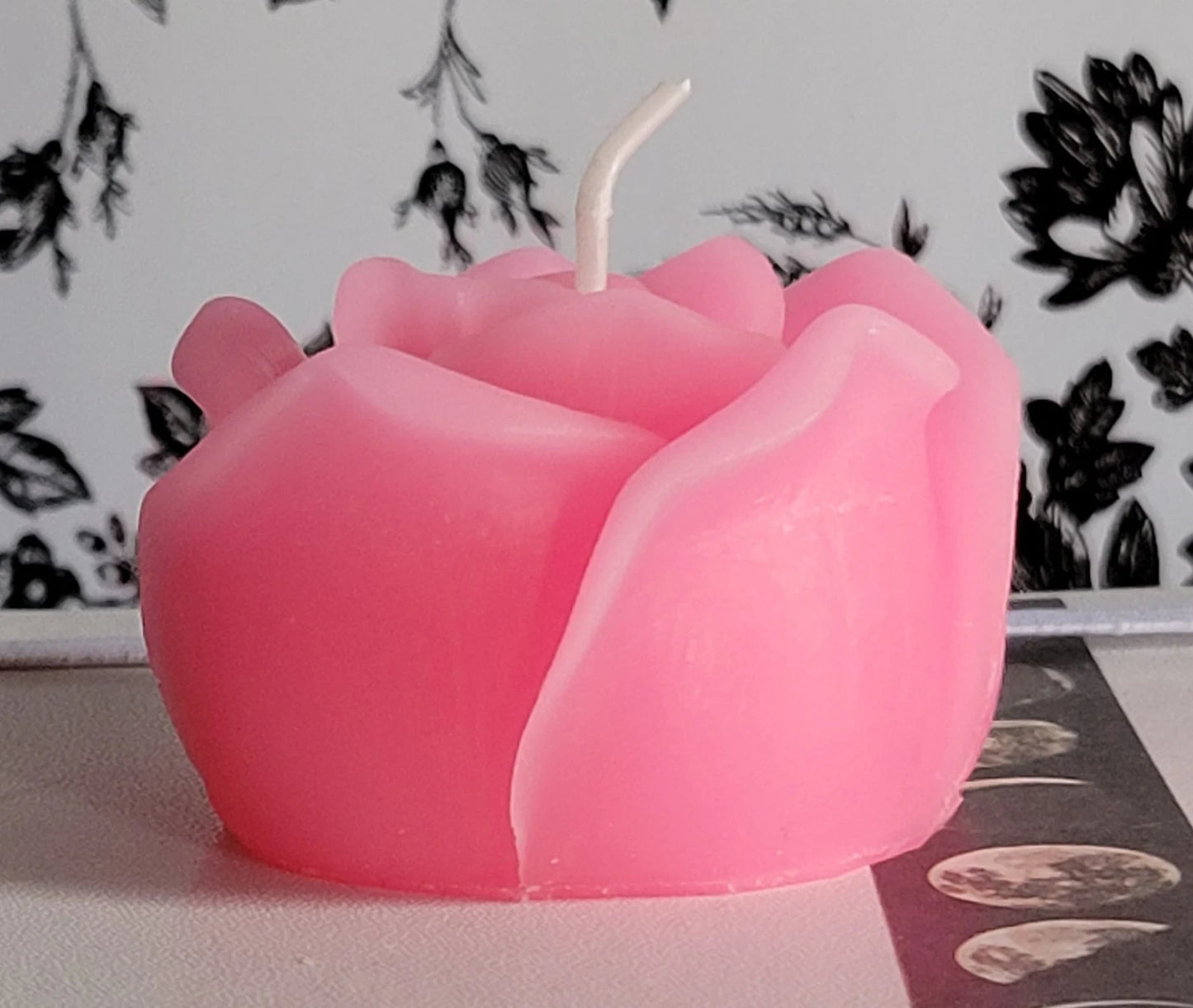 Small Rose Candle