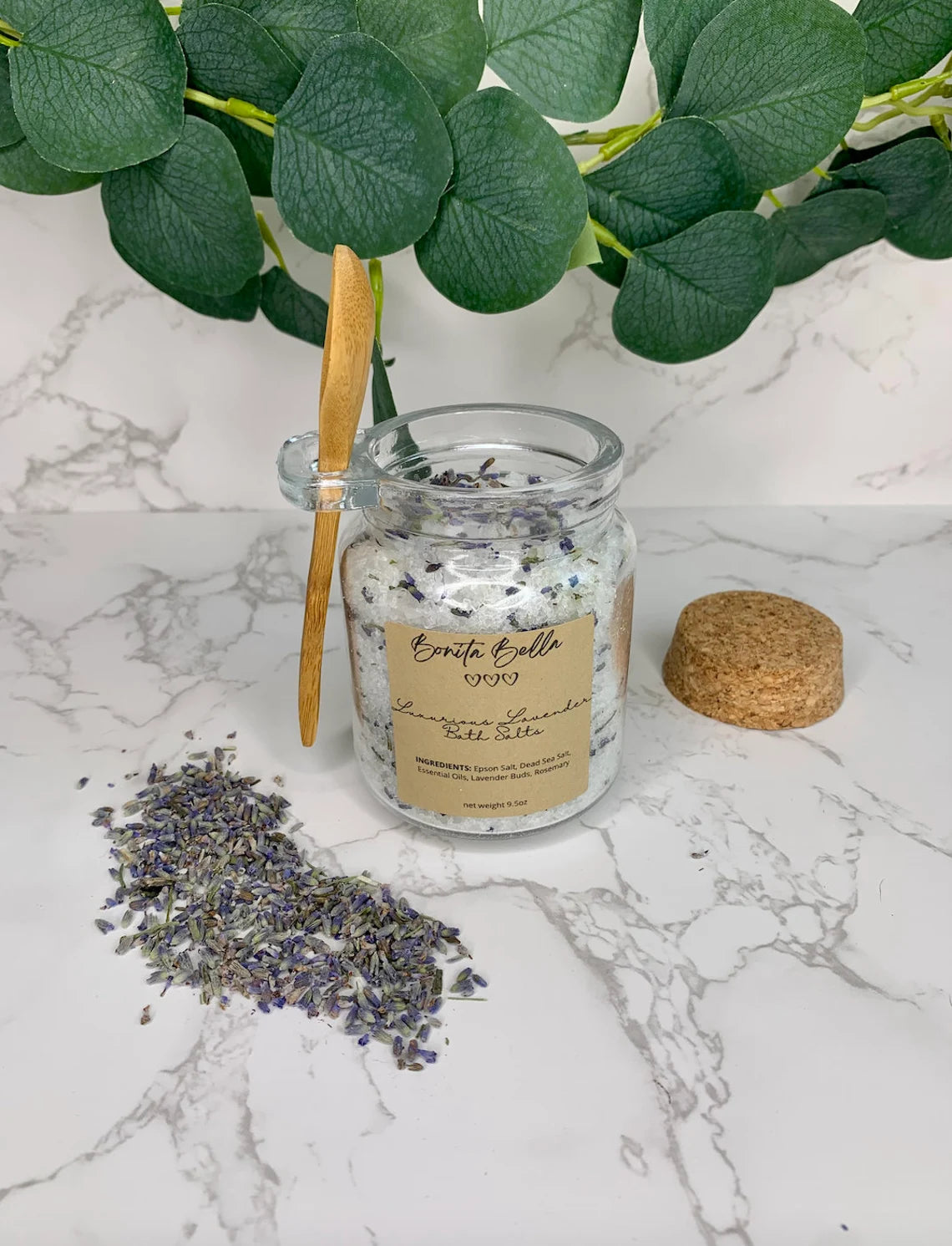 Luxurious Lavender Bath Salts