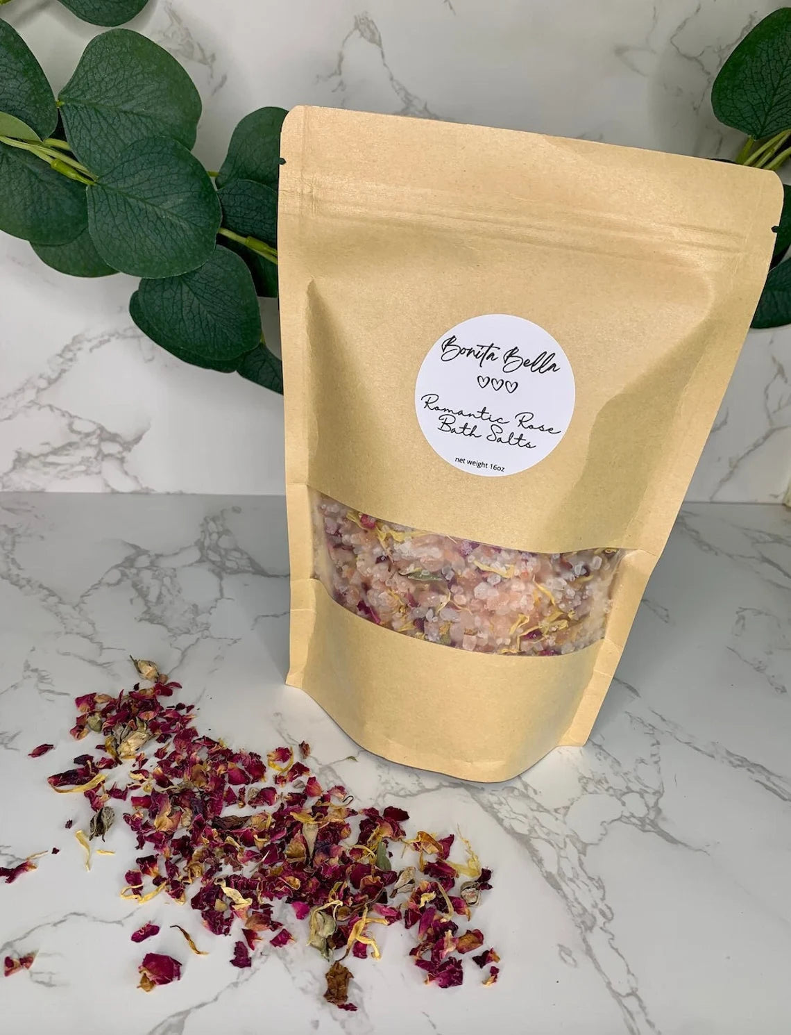 Romantic Rose Bath Salts