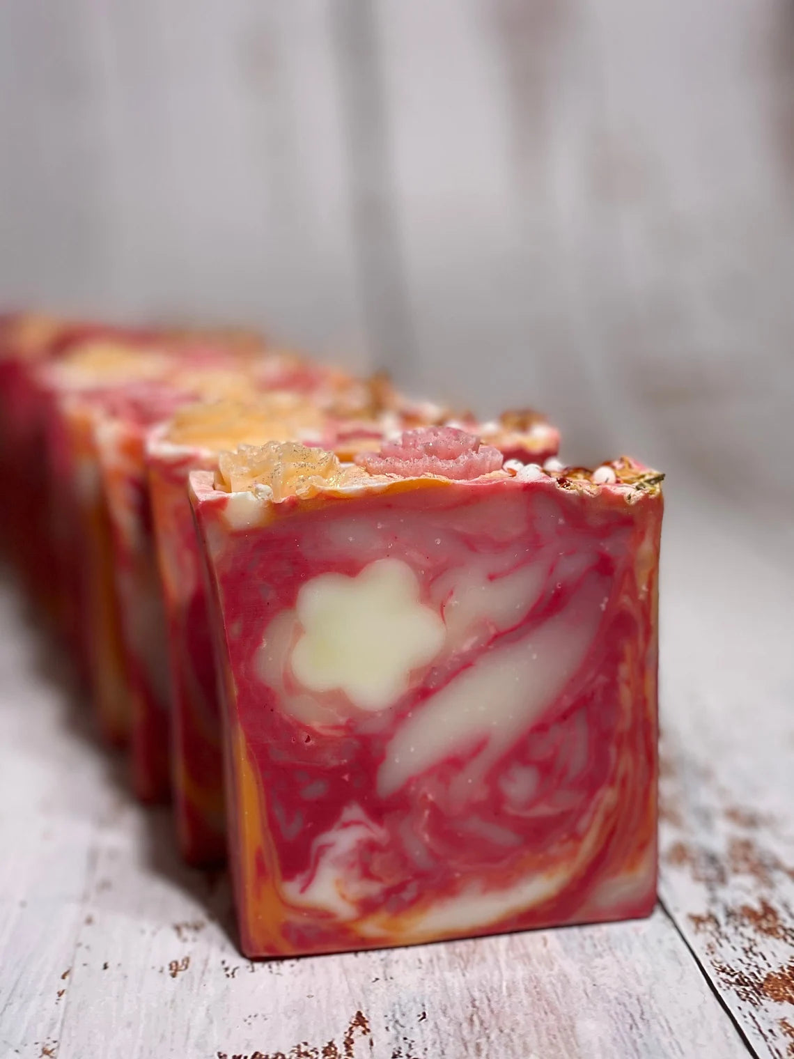 Sunset Rose Artisanal Soap Bar