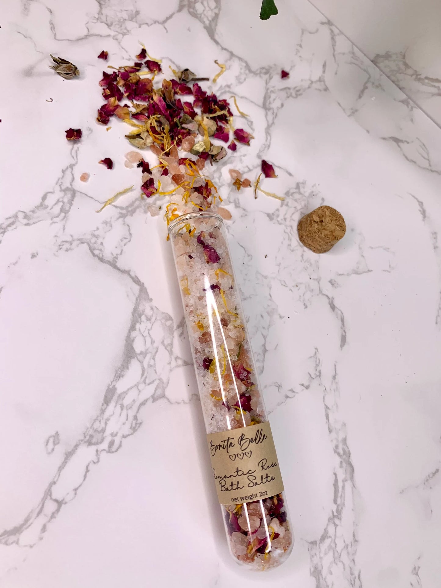 Floral Bath Salts-Set of Five - Soak in Silk