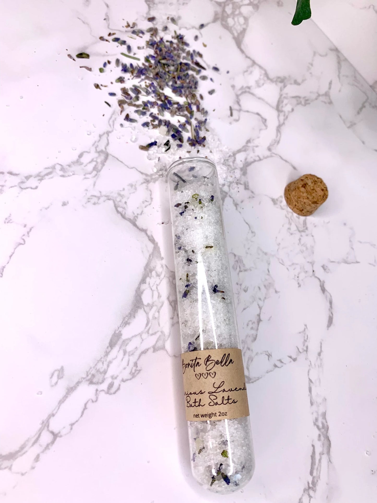Floral Bath Salts-Set of Five - Soak in Silk