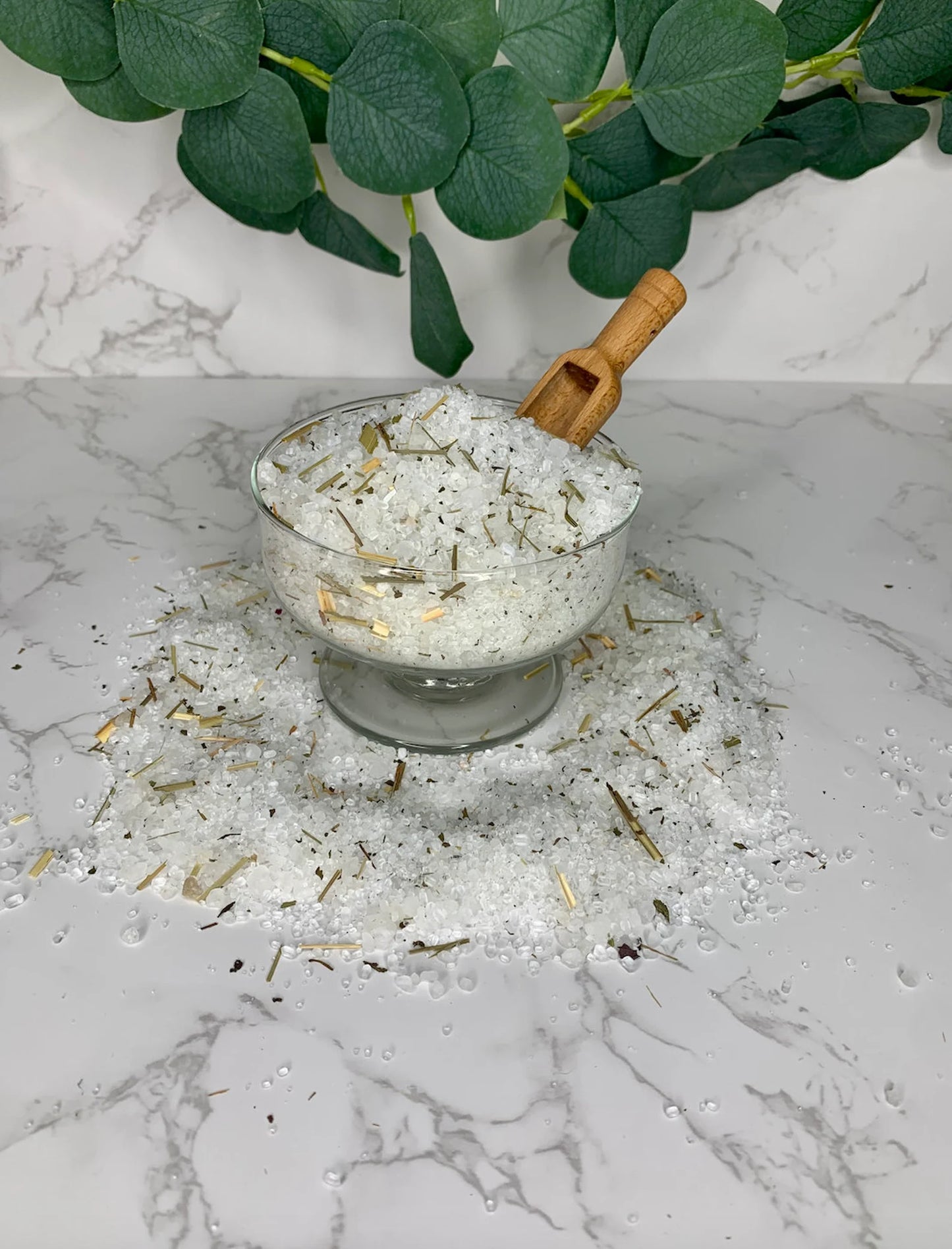 Eucalyptus Escape Bath Salts - Soak in Silk