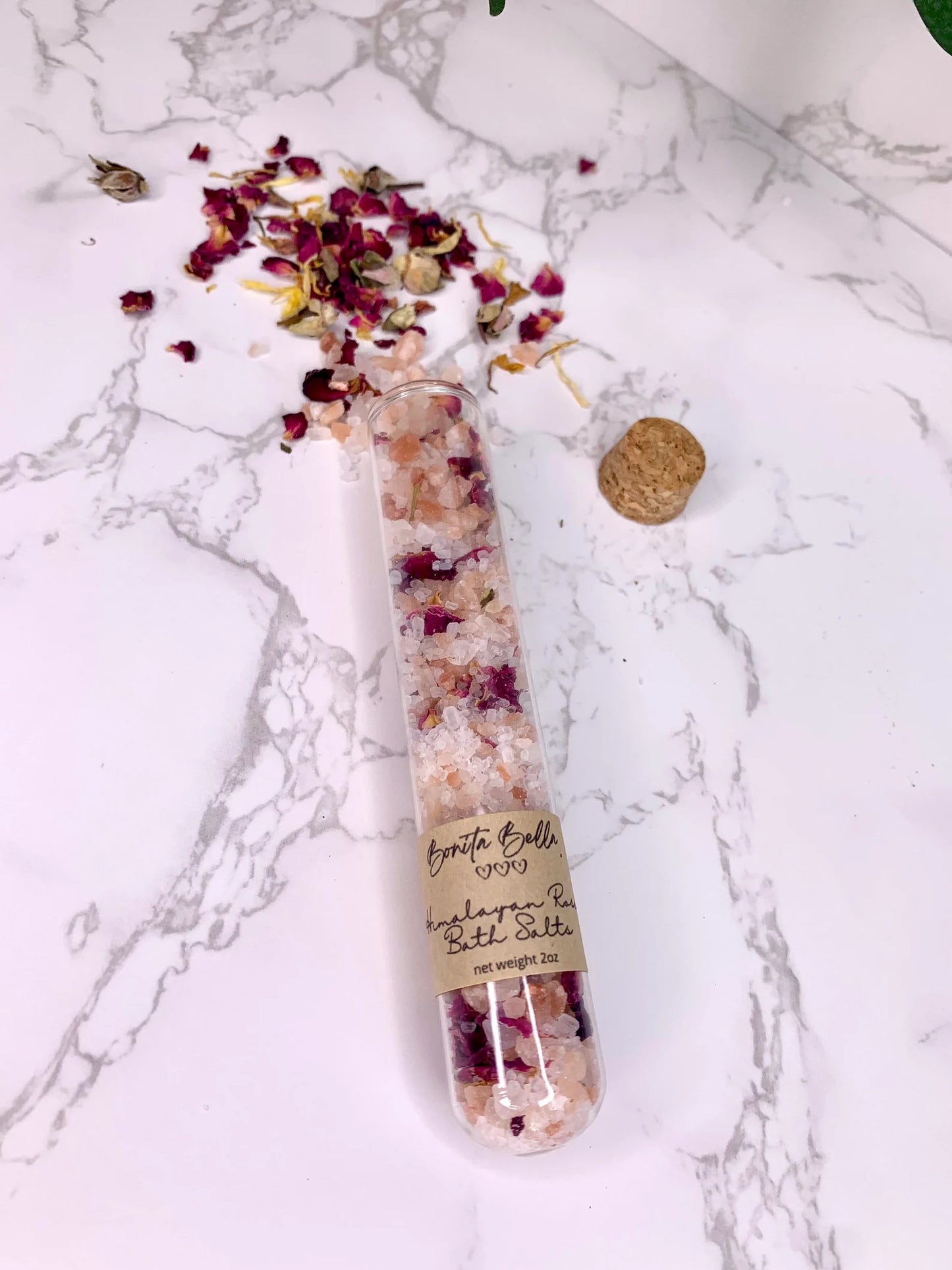 Floral Bath Salts-Set of Five - Soak in Silk