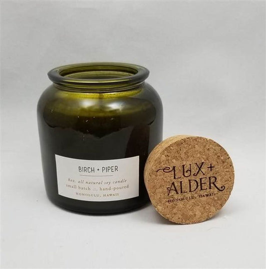 LUX + ADLER CANDLE- BIRCH + PIPER