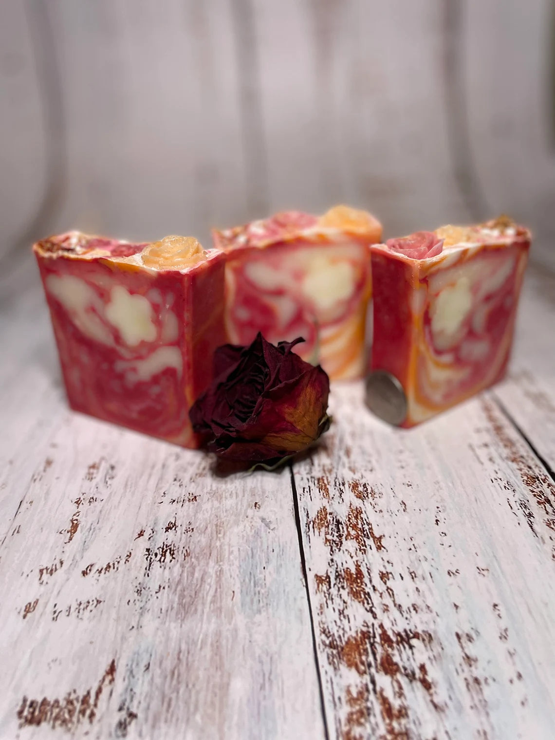 Sunset Rose Artisanal Soap Bar