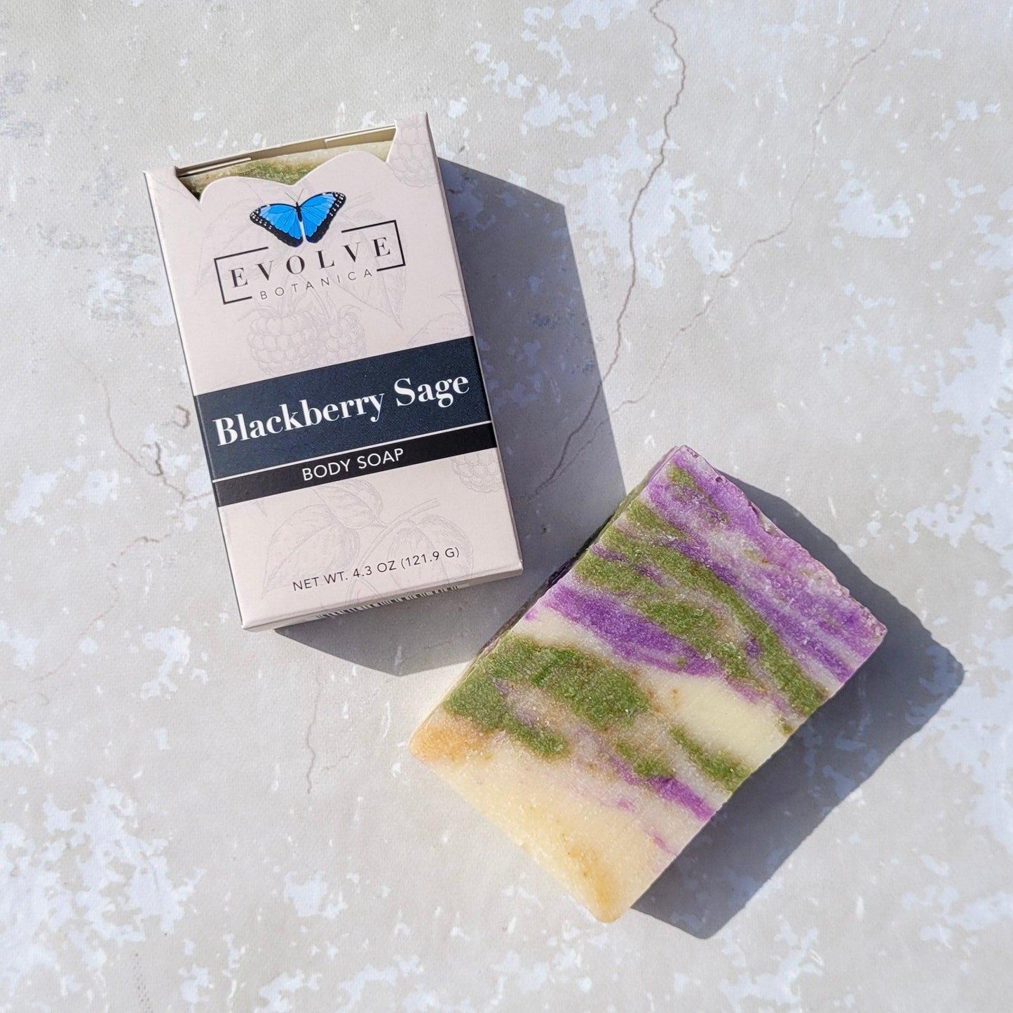 Blackberry Sage Soap Bar - Soak in Silk